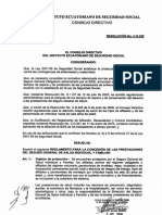 Tiempo de Espera y Conservacion de Derechos. Iess