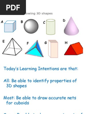 3d shapes