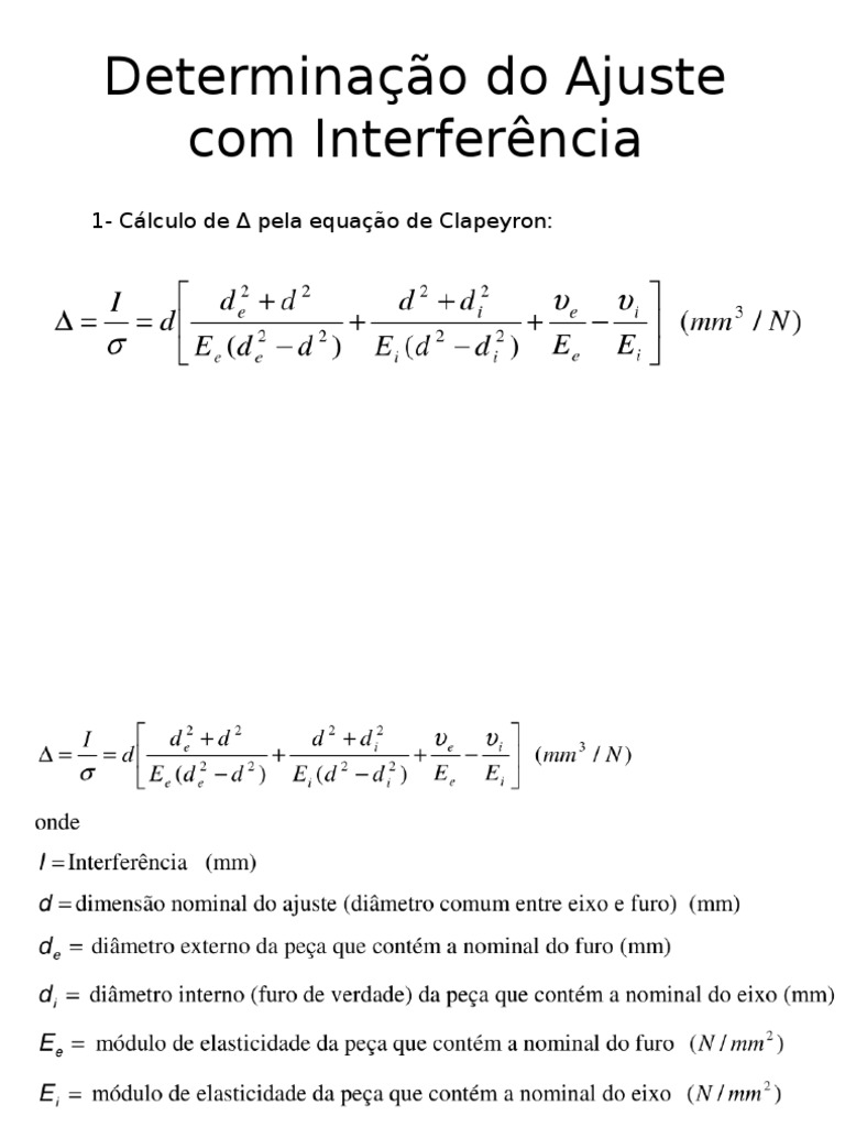 Capítulo 3Determinação de Um Ajuste Com Interferência PDF