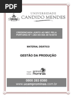 Gestão Da Produção