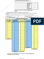 Hoja de Respuestas
