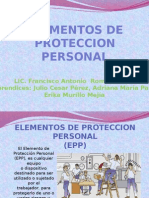 Elementos de Proteccion Personal