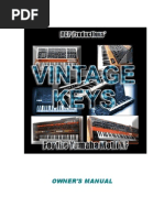 VintageKeysXF Manual