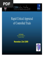 JBI RCT Critical Appraisal Checklist | PDF | Randomized Controlled ...