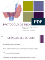 Presentationsmall Parts Tiroide