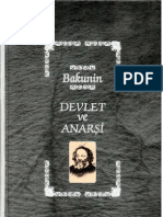 Devlet Ve Anarşi - Bakunin