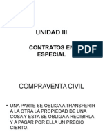 Unidad Iii: Contratos en Especial