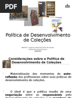 Política de Desenvolvimento de Coleções