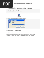 Download LED Player Software Operation Manual by akar SN279612154 doc pdf
