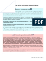 Caracteristicas de Los Sistemas de Representacion