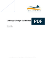 Drainage Design Guidelines January 2013