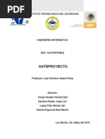 Objetivos Del Anteproyecto