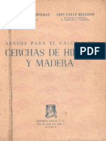 Ábacos para El Cálculo de Cerchas de Hierro y Madera-Enrique Cobeño