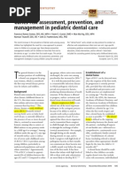 ADA Caries Risk Assessment Form Completion Instructions.pdf | Dentistry ...