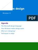 UWP Adaptive Design