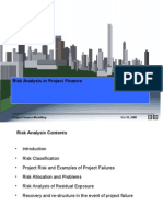 Risk Analysis in Project Finance