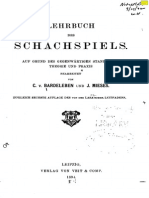 Lehrbuch Des Schachspiels