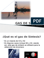 Gas de Síntesis