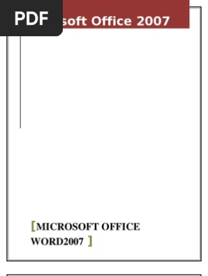 Ms Word Notes
