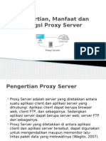 Pengertian, Manfaat Dan Fungsi Proxy Server
