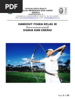 Download Handout Usaha Dan Energi by eko kustanto SN279672571 doc pdf
