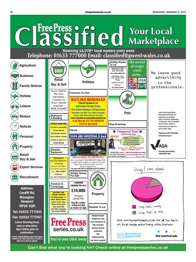 Classified: Your Local Marketplace | PDF | Advertising | Business