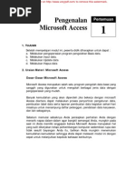 Download Microsoft Access1 Tutorial belajar by Mario Tamrin SN27968269 doc pdf