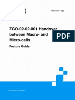 ZGO-02!02!001 Handover Between Macro - and Micro-Cells Feature Guide ZXG10 IBSC (V12.3.0)