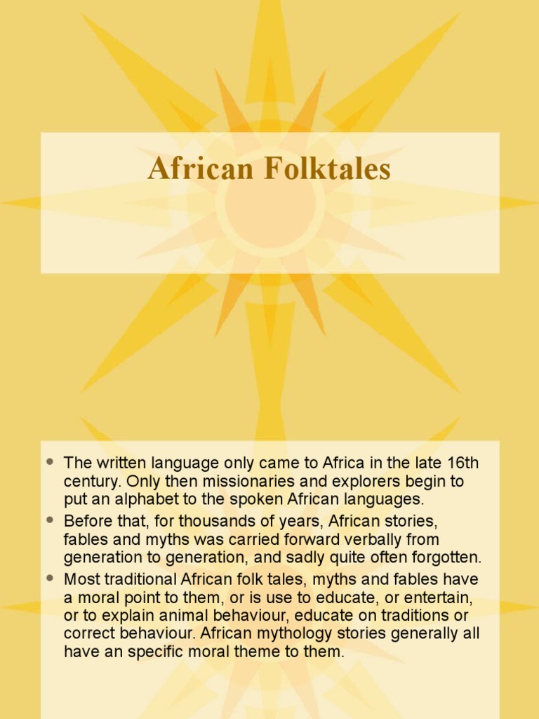 African Folk Tales | Anansi | Mythology