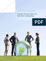 Transfer Pricing Topics For High Tech Companies