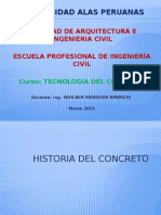 Historia Del Concreto