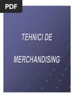 Tehnici de Merchandising