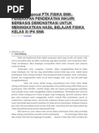 PTK FISIKA SMA