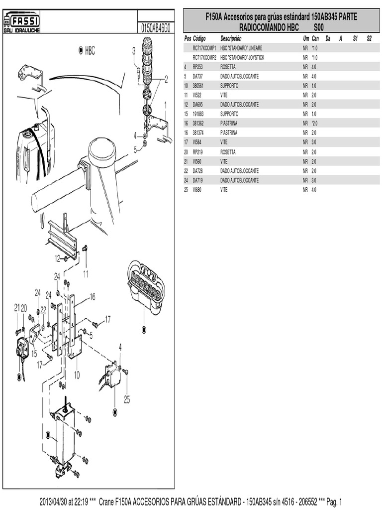 F150a Fassi 2hbc | PDF