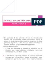 Expo Articulo 20 Constitucional