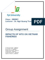 Group Assignment: Impacts of Wto On Vietnam Fisheries