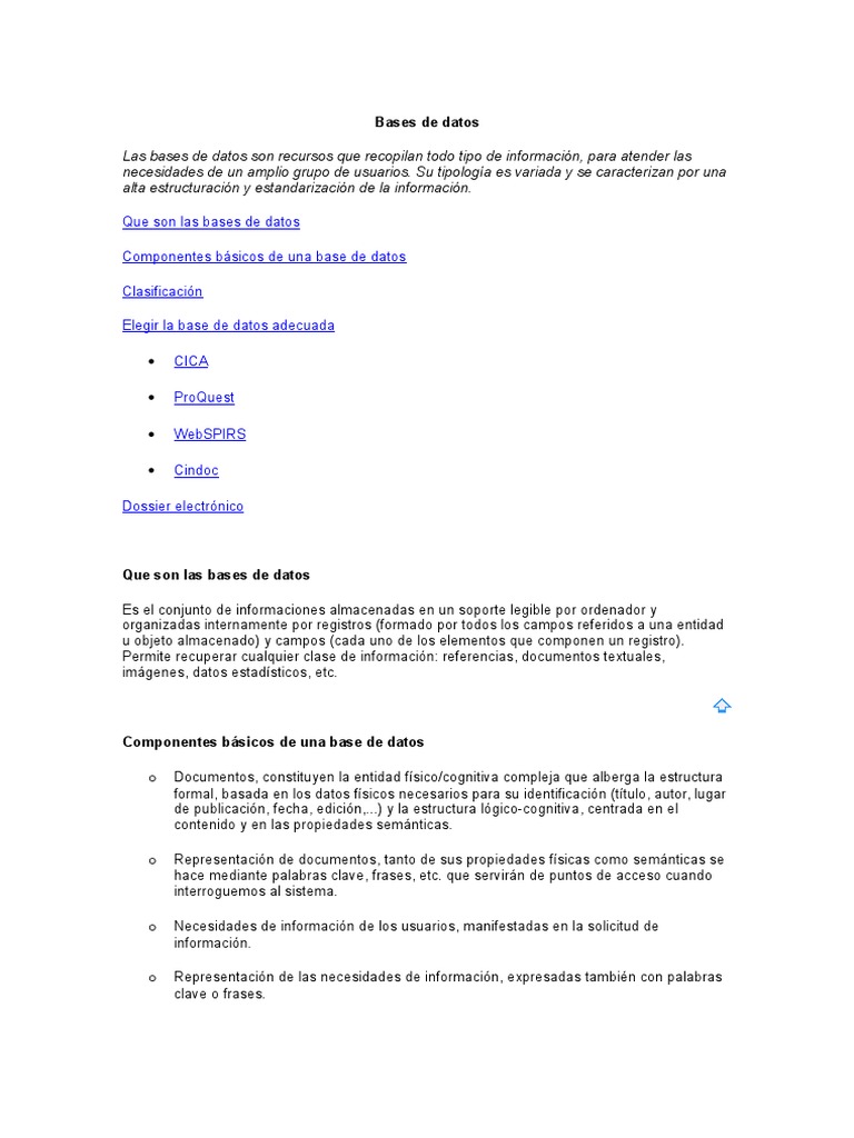 Bases de Datos | PDF | Active X Data Objects | Servidor SQL de Microsoft