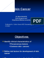 Skin Cancer: Dedicated To: Carlos Garcia MD Dermatology at Ouhsc