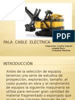 Pala Cable Eléctrica