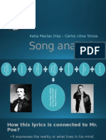 Song Analysis: Katia Macías Díaz - Carlos Ulloa Toloza