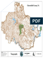 Midlothian Virginia Topography Map