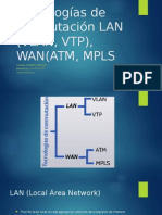 Tecnologías de Conmutación LAN (VLAN, VTP)