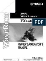 Yamaha FX140 Owners Manual