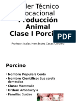 Taller Técnico Vocacional - Producción Animal - Clase I Porcinos