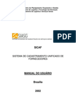 Manual Do SICAF