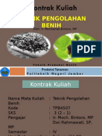 Teknik Pengolahan Benih