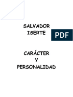Caracter y Personalidad Salvador Iserte