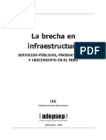 La Brecha en Infraestructura 2003
