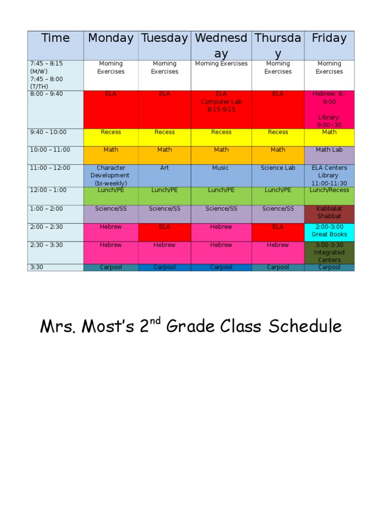 Most 2015-2016 Schedule Students | PDF | Language Arts & Discipline ...