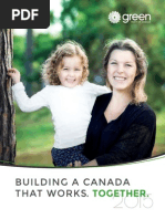 Green Party of Canada - 2015 Platform